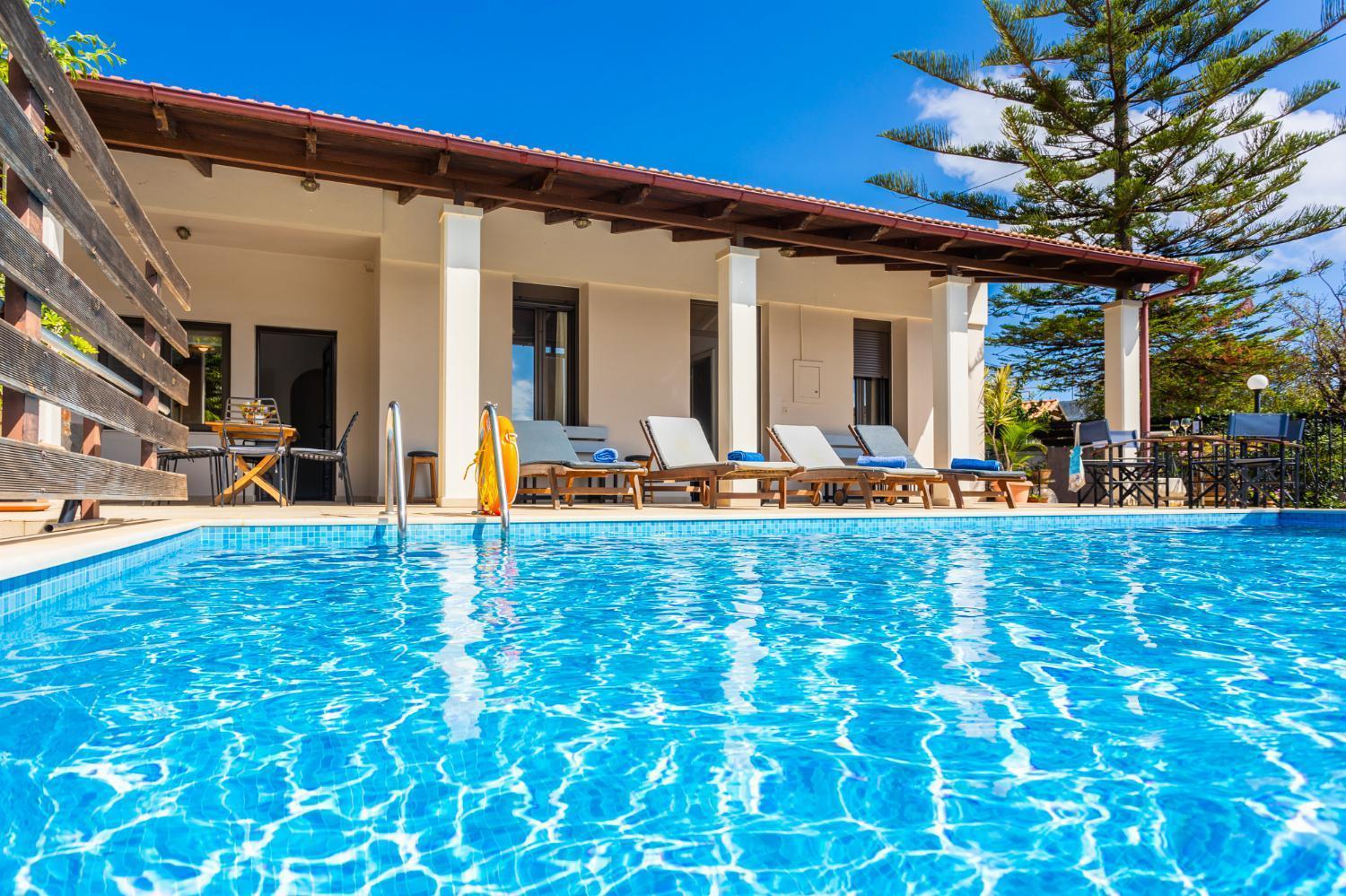 Villa Maro Large Private Pool Ac Wifi Kefalas Exterior foto